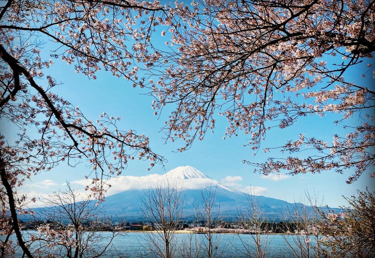 Mt Fuji Glamping Tourist Villa Kawaguchiko Fudzsikavagucsiko Kültér fotó