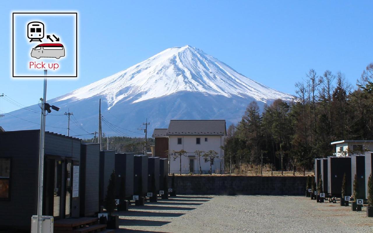 Mt Fuji Glamping Tourist Villa Kawaguchiko Fudzsikavagucsiko Kültér fotó