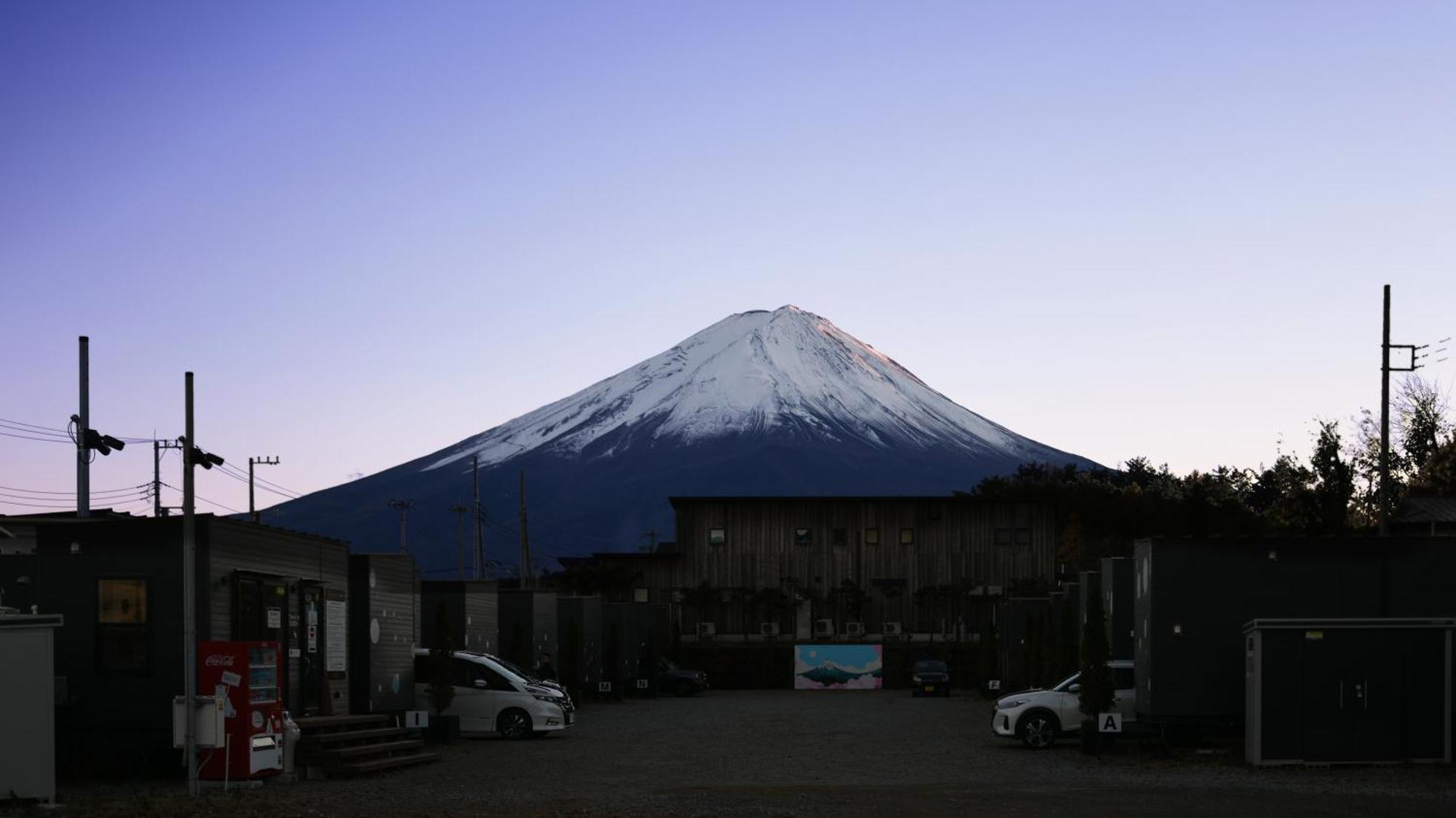 Mt Fuji Glamping Tourist Villa Kawaguchiko Fudzsikavagucsiko Kültér fotó