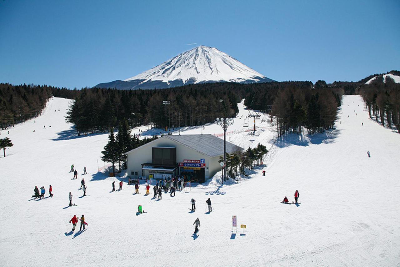 Mt Fuji Glamping Tourist Villa Kawaguchiko Fudzsikavagucsiko Kültér fotó